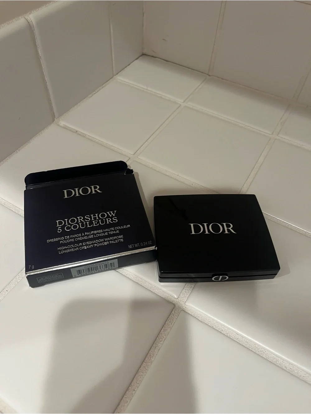 Dior show eye shadow palette amber pearl